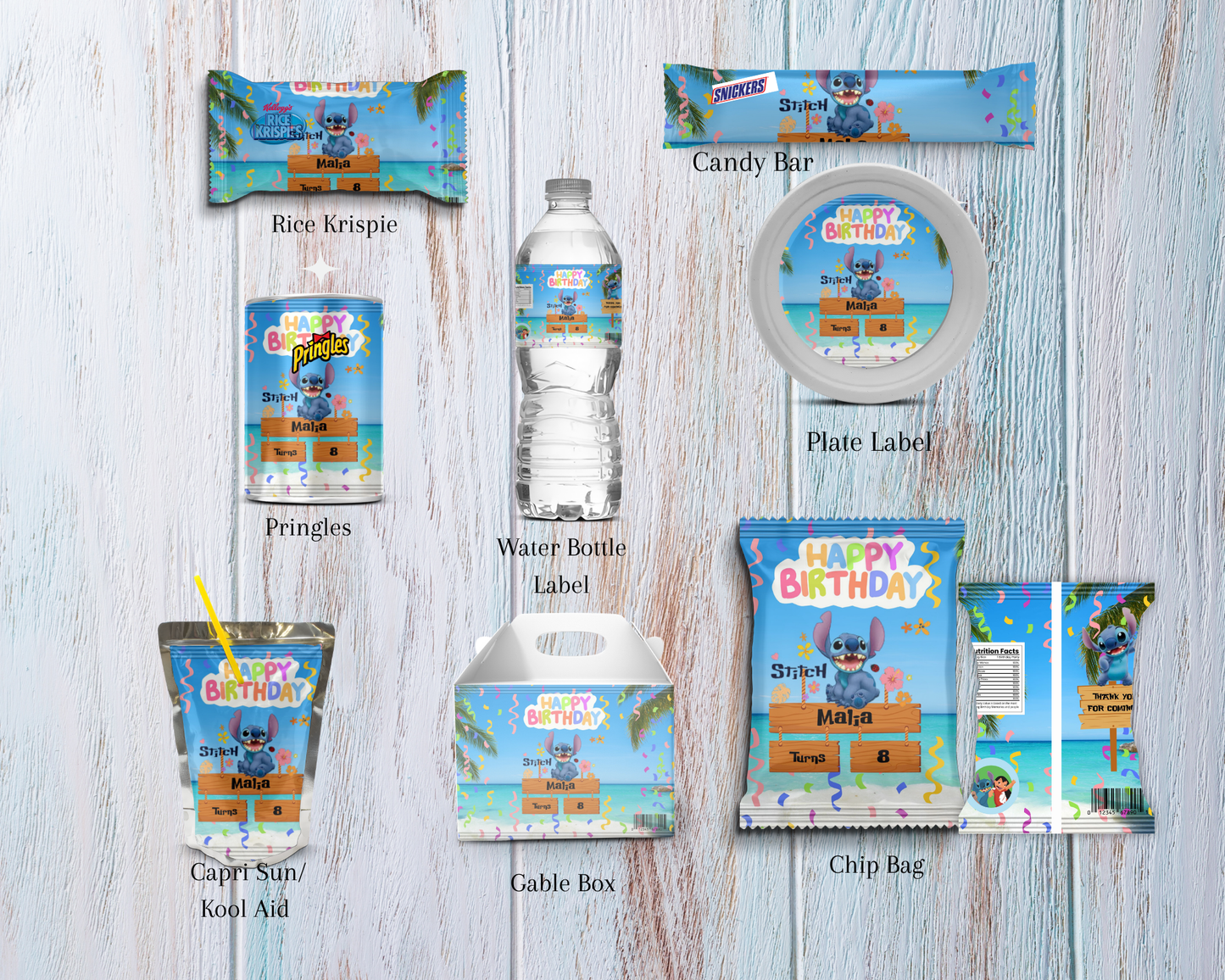 Party Favors & Custom Wrapped Treats