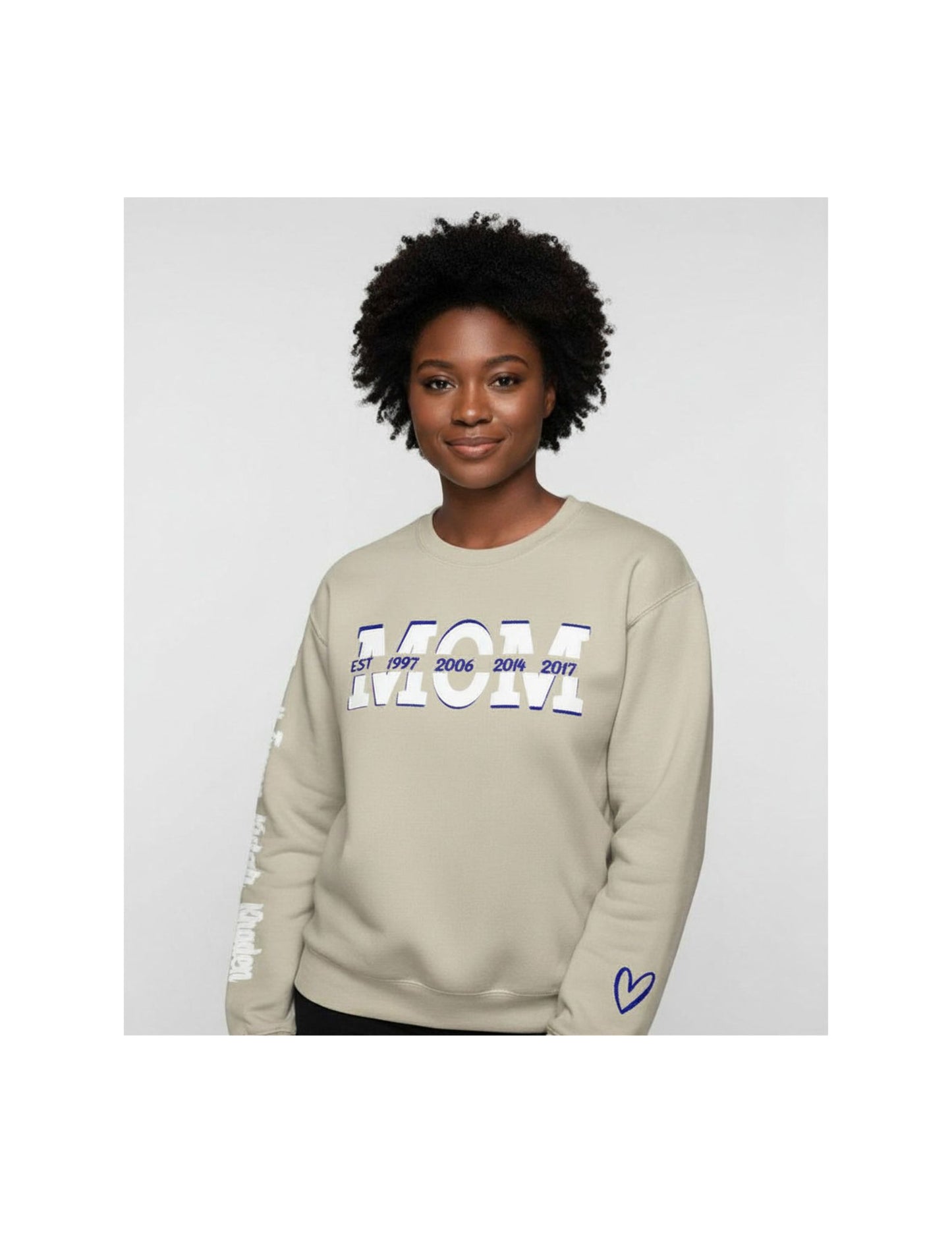 Mothers Day Sweatshirt-Because Being Mom Isn’t Just a Title